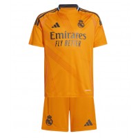 Real Madrid Gostujuci Dres za djecu 2024-25 Kratak Rukav (+ Kratke hlače)